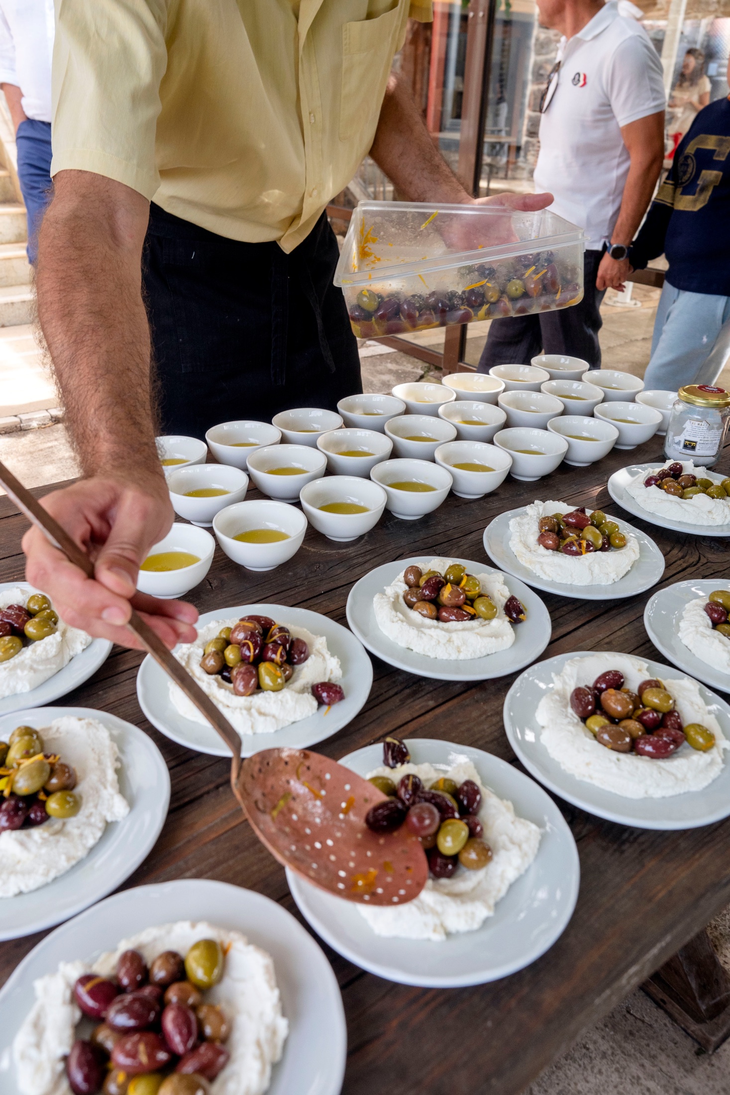 The First Table - Lunch preparation